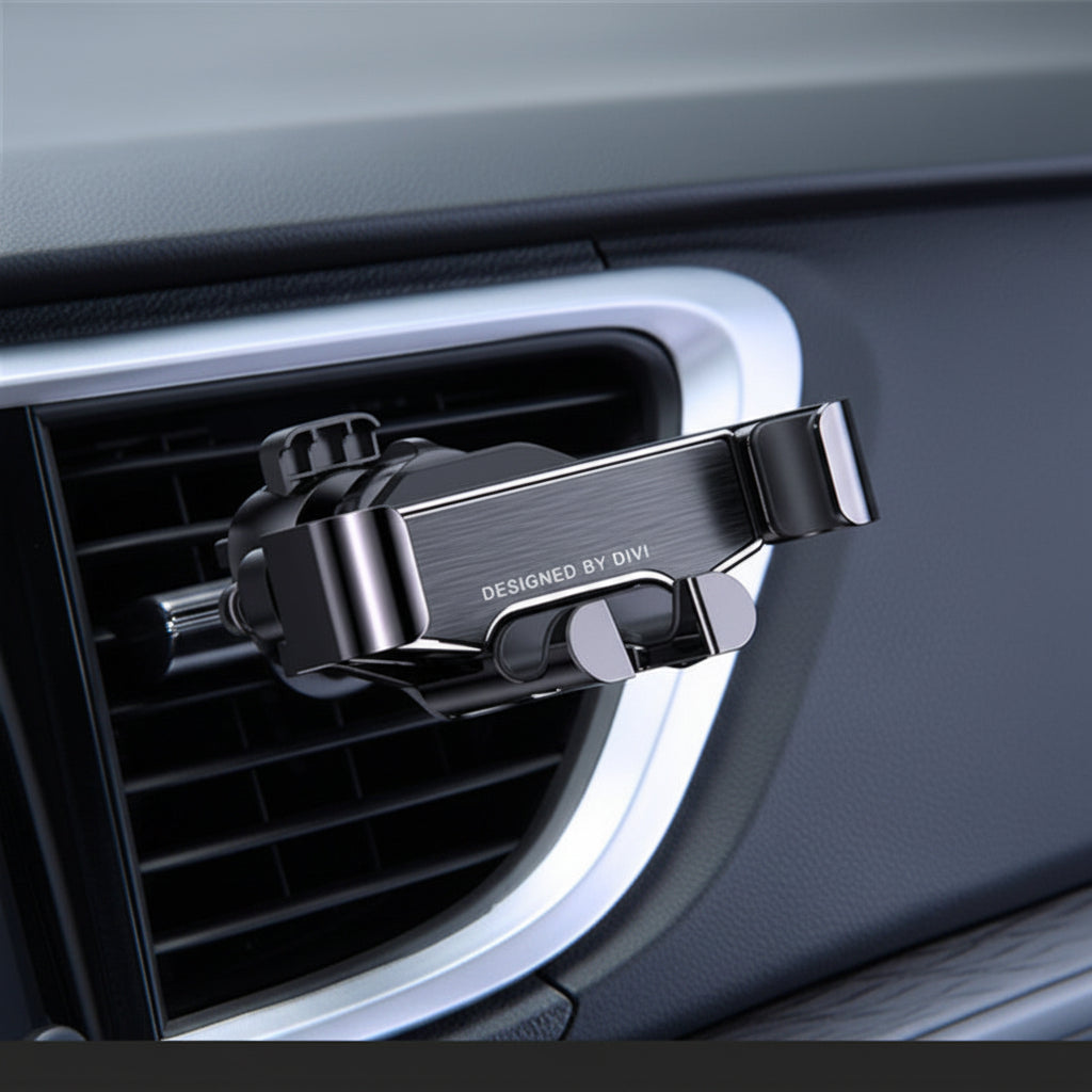 Gravity Phone Holder for Car - Metal Navigation Stand