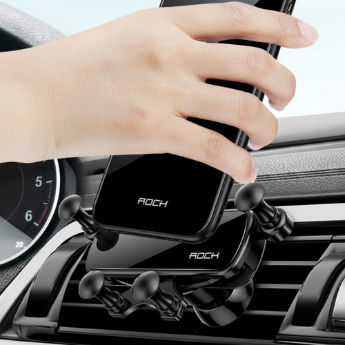 Gravity Phone Holder for Car - Metal Navigation Stand