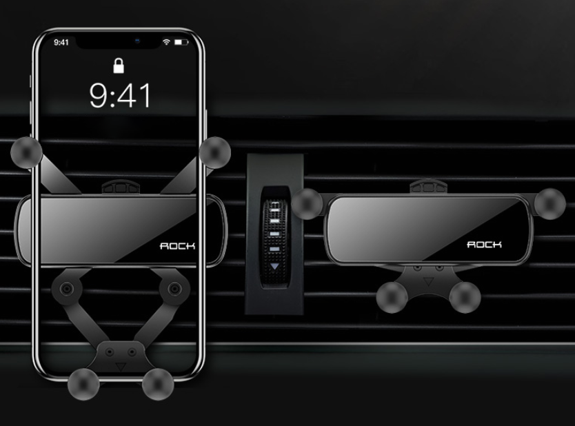 Gravity Phone Holder for Car - Metal Navigation Stand